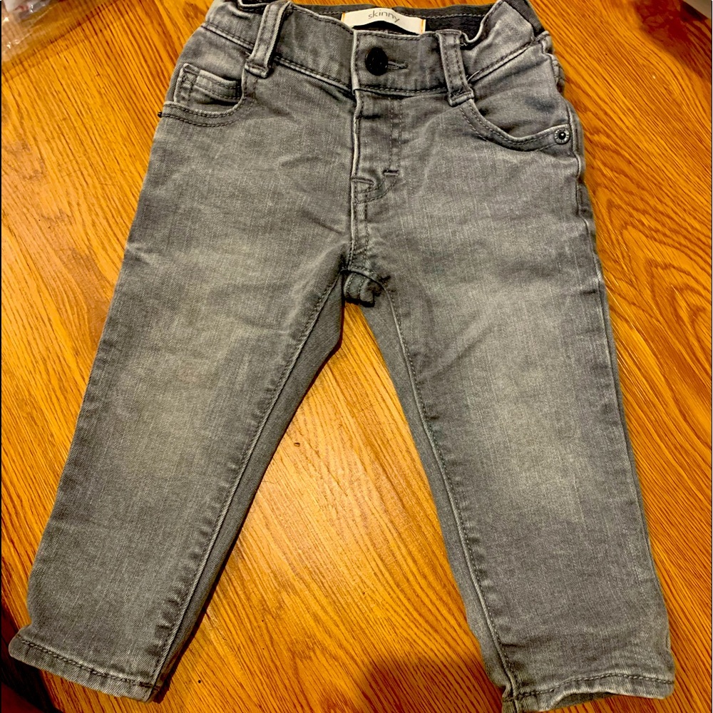 Gymboree 18-24 month grey skinny jeans